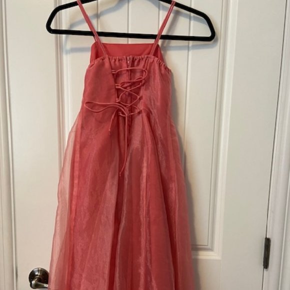 Pink Girls Size 8 Formal Dress - Picture 2 of 7